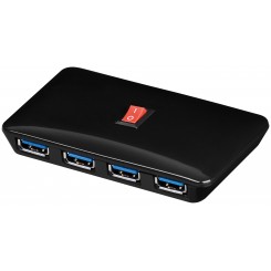 4 Port USB 3.0 - 4 port - SuperSpeed USB - HUB inkl. Netzteil
