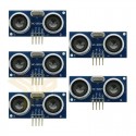 5x HC-SR04 4-Pin Ultraschall Abstandsmessung Sensor für Arduino