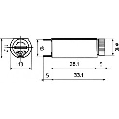 Sicherungshalter für Kfz-Sicherungen - geeignet für Aderquerschnitt von 1,0  mm², max. 15 A