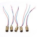 5x 650nm 6mm 4.5V 5mW Rot Laserdiode