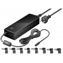 Notebook-Netzteil 12-24 V 8,5A inkl. USB + 8 DC-Adapter