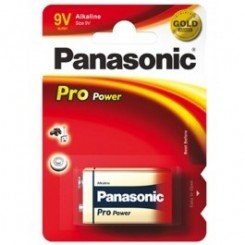 Panasonic Pro Power Batterie Alkali 9 V-Block Blister