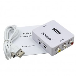 Konverter HDMI zu Composite/S-Video, mit Audio