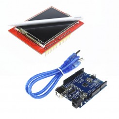 Arduino UNO R3 + 2,4 Zoll TFT Touch Lcd