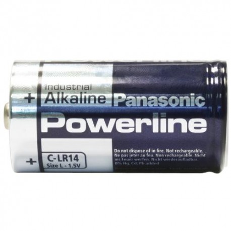 Panasonic PowerLine Batterie Alkali Baby C 1,5 V 4 Stück