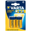 Varta Longlife Extra Batterie Alkali Baby C 1,5 V Blister