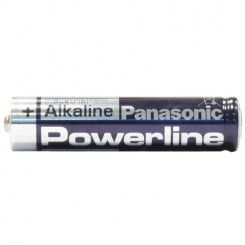 Panasonic PowerLine Batterie Alkali Micro AAA 1,5 V 4 Stück