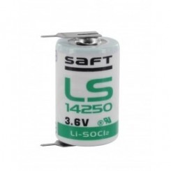 Saft Batterie Lithium 3,6 V 1,2Ah 1/2 AA Einzelprint