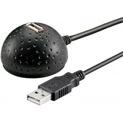 USB 2.0 Hi-Speed Verlängerungskabel mit Standfuß  