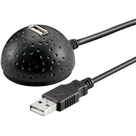 USB 2.0 Hi-Speed Verlängerungskabel mit Standfuß  