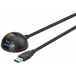 USB 3.0 Hi-Speed Verlängerungskabel mit Standfuss 1.5m