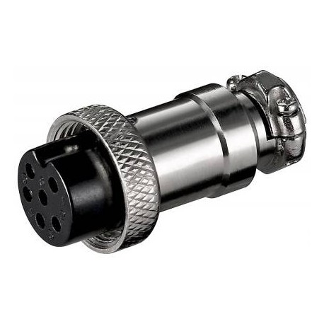 MK6 Mikrofonkupplung 6-polig 