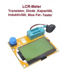 Transistor, Diode ,Kapazität, Induktivität, Transistor Tester