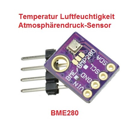 BME280 digitaler Feucht Temperatur Luftdrucksensor 