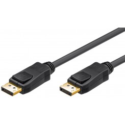 DisplayPort Verbindungskabel 1.2 vergoldet 1m