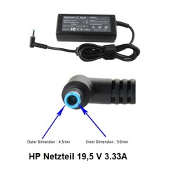 Netzteil (Ladegerät) HP 19.5V / 3.33A