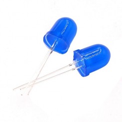 LED 10 mm Blau 10-er Pack