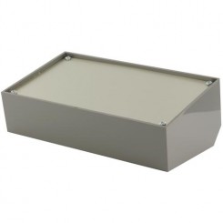 TEKO Gehäuse Pult 161 x 97 x 61 mm Kunststoff grau