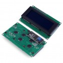 Lcd2004+i2c 2004 20x4 2004a Blue/green Screen Hd44780 Character Lcd /w Iic/i2c Serial Interface Adapter Module For Arduino - Lcd Modules