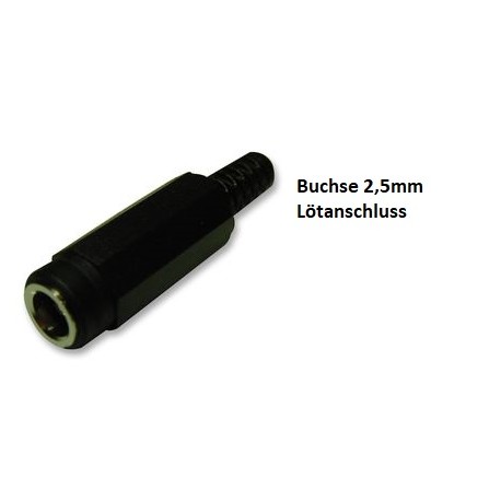 DC-Kupplung 2,5 mm DC-Kupplung 2,5 mm