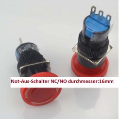 Not-Aus-Schalter 16mm