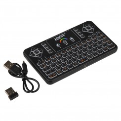 Mini Wireless-Tastatur mit Maus-Touchpad und RGB-Beleuchtung, 2,4 GHz, QWERTZ 