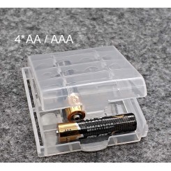Batteriebox (max. 4 x AA/AAA) 
