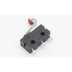 Micro-Schalter (Endschalter) Rollenhebel Rot