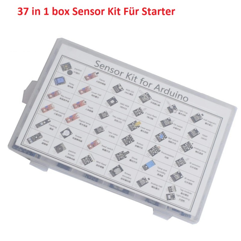 Arduino-Sensor-Kit 37-teilig in BOX