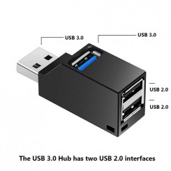 USB3.0-HUB 3-fach ohne Netzteil