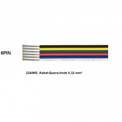 6-adriges für RGB LED...