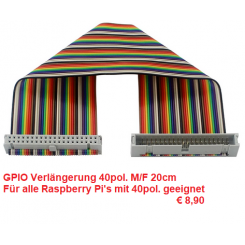 GPIO Flachbandkabel für...