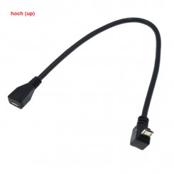 Micro-USB Verlängerung 0,2m up