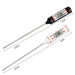 TP101 Stabthermometer, Lebensmittelthermometer mit LCD günstig