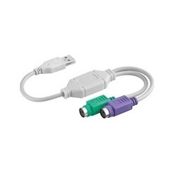 USB-CONVERTER 2x PS2