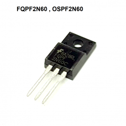 FQPF2N60 N-Fet 600V 2A...