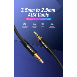 Audiokabel 3,5mm zu 2,5mm...