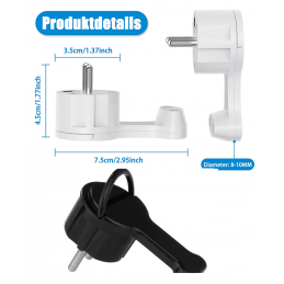 Schutzkontakt Flachstecker...