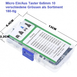 Micro Ein/Aus Taster 6x6mm...