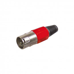 XLR Stecker, 3-polig, -...
