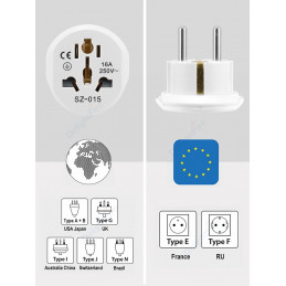 Netzadapter Schutzkontakt