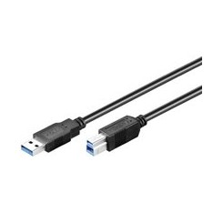 USB 3.0 AB 300 SCHWARZ 3m