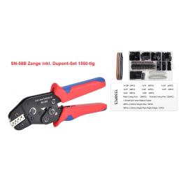 Crimpzange inkl. Dupont-Set...