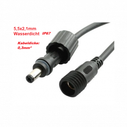DC-Stecker 5.5 x 2.1mm Paar...