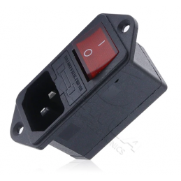 Kaltgeräte-Einbaustecker...