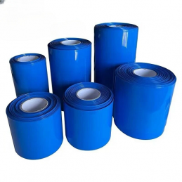 PVC Schrumpfschlauch Blau...