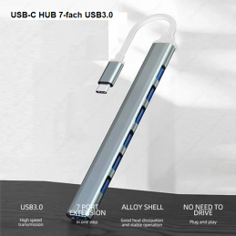 USB-C HUB mit 7-fach
