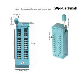 Nullkraftsockel 28 polig...