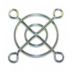 Schutzgitter 2 Ringe 40 x 40 mm Metall blank