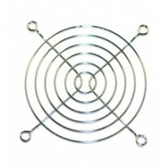 Schutzgitter 6 Ringe 92 x 92 mm Metall blank